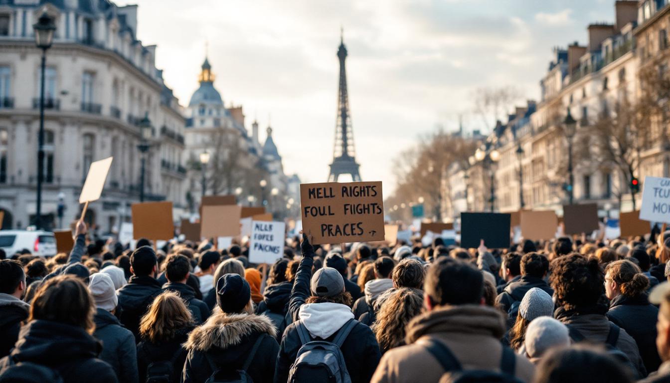 Parcours manifestation Paris aujourd'hui et cadre juridique